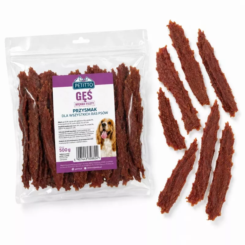 PETITTO Pehmed haneleivad koertele 500g