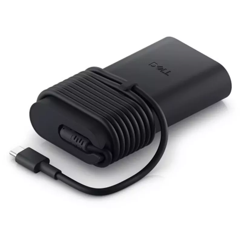 DELL 100W GaN USB-C PD seinapistikulaadija, kahe pordiga, kosmosehall (0KDPR)