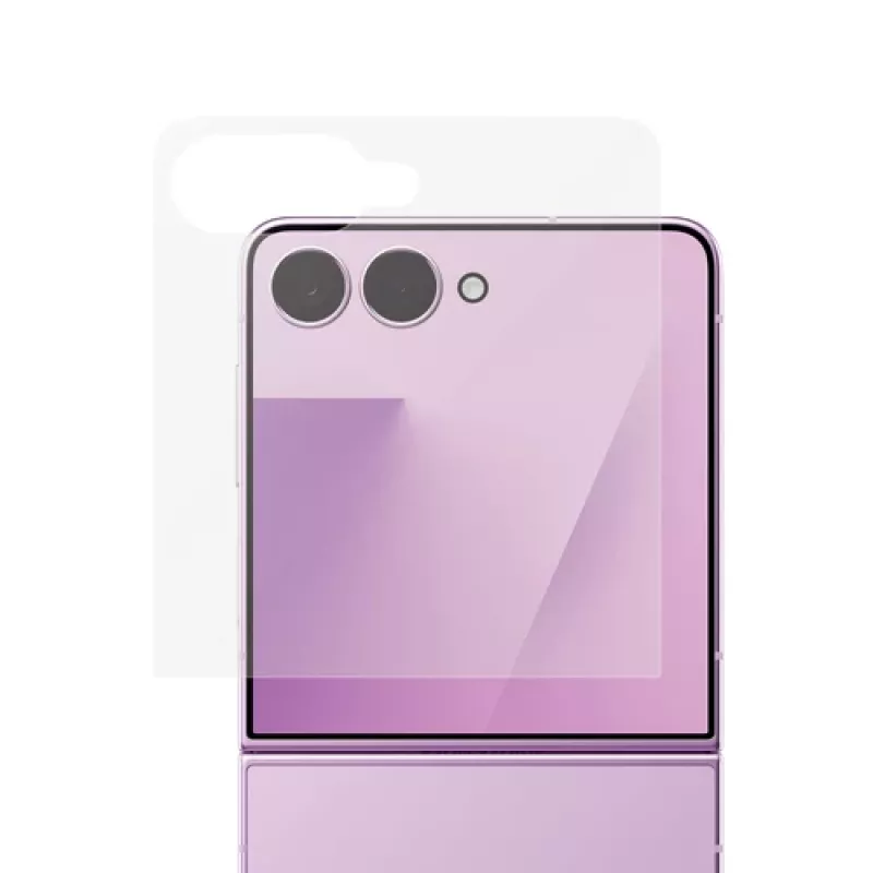 PanzerGlass Ekraanikaitse Samsung Galaxy Z Flip8 alamekraanile - karastatud klaas, 9H, kriimustus- ja põrutuskindel, kuiv paigaldus, kristallselge