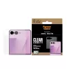 PanzerGlass Ekraanikaitse Samsung Galaxy Z Flip8 alamekraanile - karastatud klaas, 9H, kriimustus- ja põrutuskindel, kuiv paigaldus, kristallselge