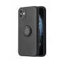 iLike Apple iPhone 13 Pro Max silikoonist rõngaskorpus must