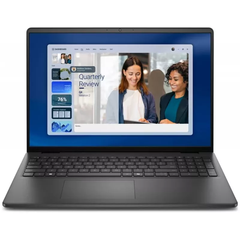 Dell 16 DC16255 sülearvuti | Ryzen 7 7730U | 16GB RAM | 512GB SSD | 16 inch FHD+ | Windows 11 Pro | Carbon Black