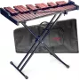Stagg XYLO-SET-37 37-noodiline ksülofon koos statiivi, kotiga ja vasaratega – F5-F8, Fibrasynth-kangid, alumiiniumresonaatorid