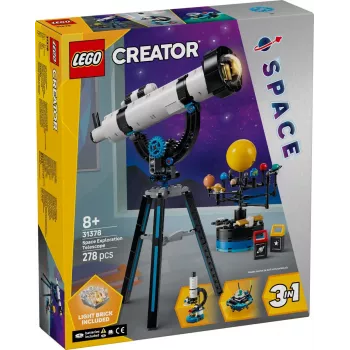 LEGO Creator 3-in-1 Space Rover Explorer 31107 Ehituskomplekt, 510 tükki, vanus 8+