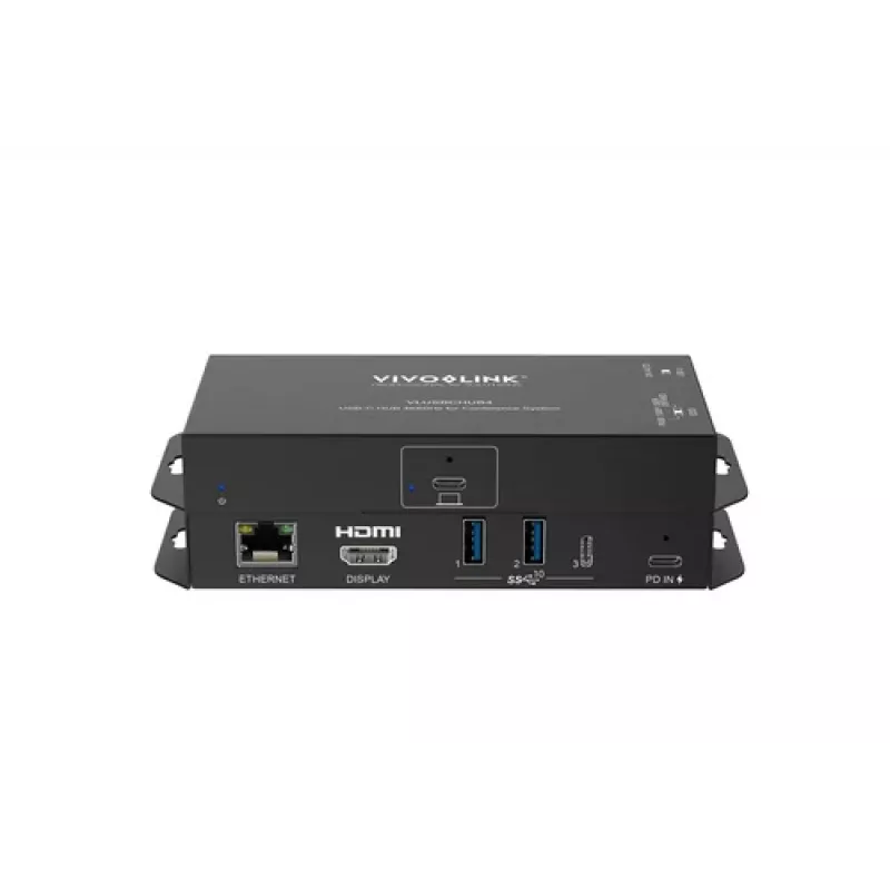 VIVOLINK USB-C Hub 4K 60Hz HDMI, USB-A 3.0 ja 60W Power Delivery