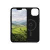 dbramante1928 Monaco MagSafe silikoonist tagakaas Apple iPhone 14-le, Night Black (must)