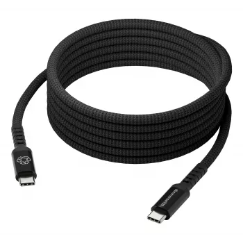 dbramante1928 Copenhagen USB-C–USB-C punutud kaabel 1m must