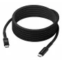 dbramante1928 Copenhagen USB-C–USB-C punutud kaabel 1m must