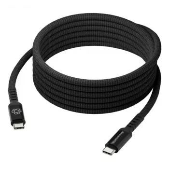 dbramante1928 Copenhagen USB-C–USB-C punutud kaabel 1m must