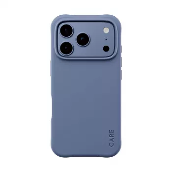 CARE by PanzerGlass Samba Case iPhone 17 Pro / 18 Pro jaoks – sinistes toonides, MagSafe, taaskasutatud TPU, antimikroobne, 3,6 m kukkumiskaitse