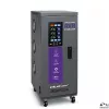 Qoltec kolmefaasiline pingestabilisaator AVR MULTIPROTECTION 10kVA ±3% servomootor 3F LCD Expert Line