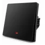 Qoltec 52722 nutikas Wi-Fi valgustuslüliti, 1 kanal, puutepaneel, taimer, Tuya/Smart Life, must
