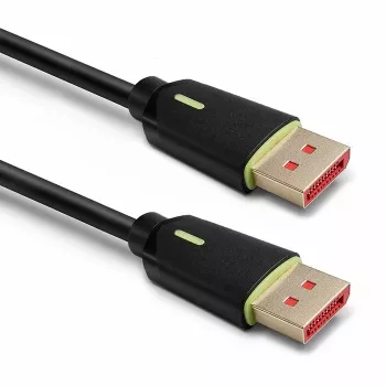 QOLTEC DisplayPort-kaabel M/M v2.1 80G 0,5m