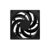 Fury SAI S12 PWM 120mm korpusiventilaator - must