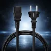 QOLTEC 54627 Schuko – IEC C13 toitekaabel 3m 3x1mm² must
