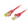 LANBERG Cat.6A S/FTP LSZH vaskpaigalduskaabel 20m punane - Fluke testitud