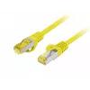 LANBERG Cat.6A S/FTP LSZH vaskpaigalduskaabel 20m kollane Fluke testitud