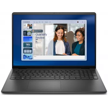Dell 16 DC16255 sülearvuti - AMD Ryzen 5 220, 16GB muutmälu, 512GB SSD, AMD Radeon Graphics, 16 inch FHD+ ekraan, Windows 11 Pro, Carbon Black