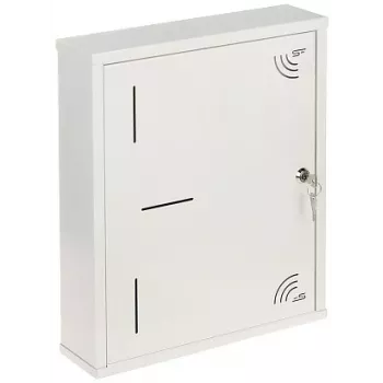 TESM-420X340X90N STALFLEX Pinnakinnitusega telekommunikatsioonikarp, helehall (RAL 7035), 420x340x90 mm, IP30, teras