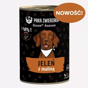 Paka Zwierzaka Seventh Heaven hirve ja vaarikaga 400g märg koeratoit