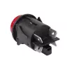 LEAN CARS ON/OFF lüliti elektrilistele sõiduautodele 12V 10A rocker-lüliti 2-pin paneelikinnitus must
