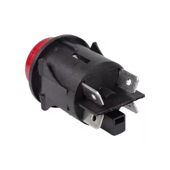 LEAN CARS ON/OFF lüliti elektrilistele sõiduautodele 12V 10A rocker-lüliti 2-pin paneelikinnitus must
