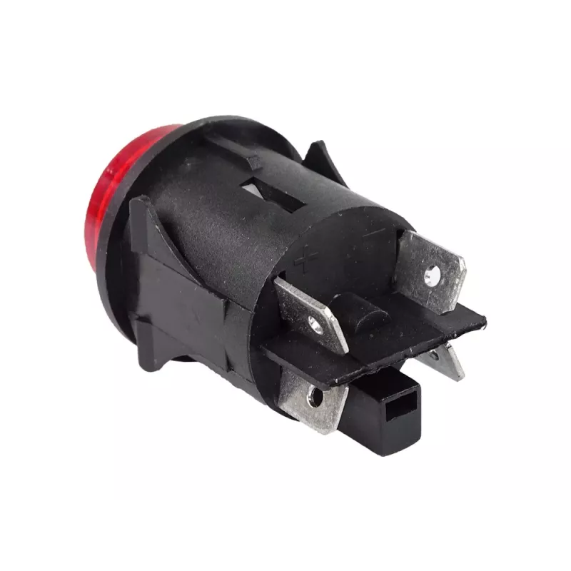 LEAN CARS ON/OFF lüliti elektrilistele sõiduautodele 12V 10A rocker-lüliti 2-pin paneelikinnitus must