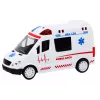 LEAN TOYS 1:16 RC Kiirabiauto heli- ja valgusefektidega - Valge