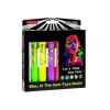 LEAN TOYS näomaalingu komplekt neon fluorestseeruvad pliiatsid 6 tk