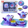 LEAN TOYS laste metallist teekomplekt tasside, kannu ja kandikuga - Merineitsi