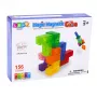 LEAN TOYS Magnetilised klotsid Magic Cube Puzzle 156 väljakutsekaarti 9 tk