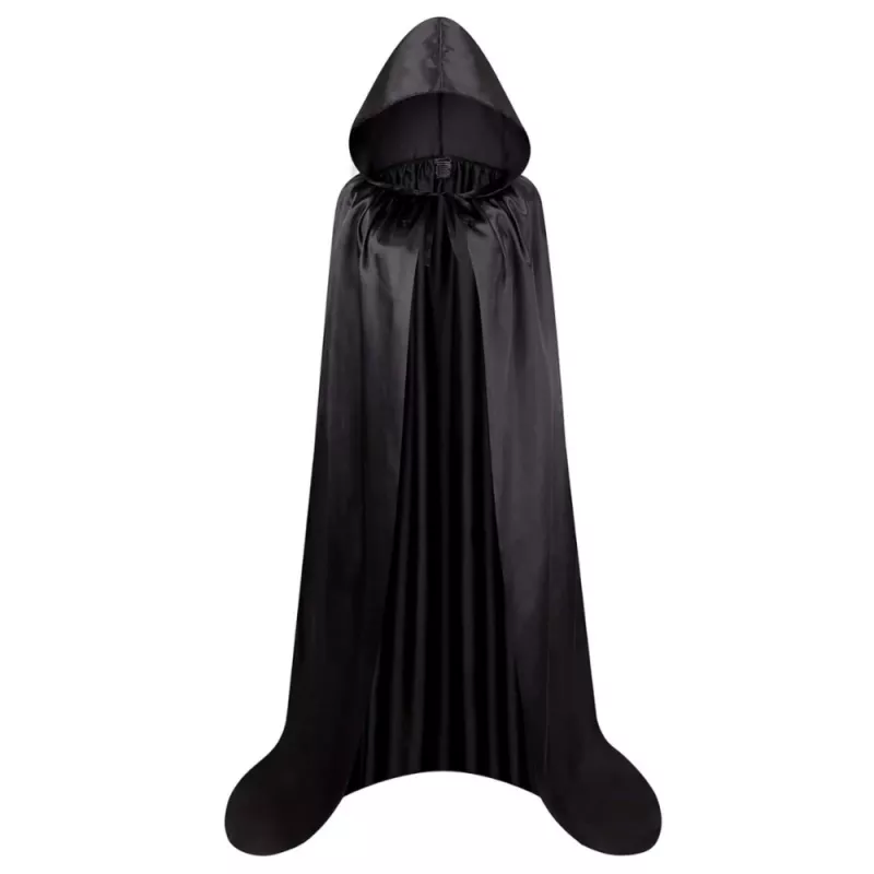 LEAN TOYS Keep kapuutsiga Karneval Halloween Must 150cm