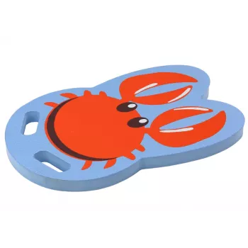 LEAN TOYS Crab Blue Foam Ujumislaud Lastele - EVA Kickboard, Ujuvusvahend, EN71