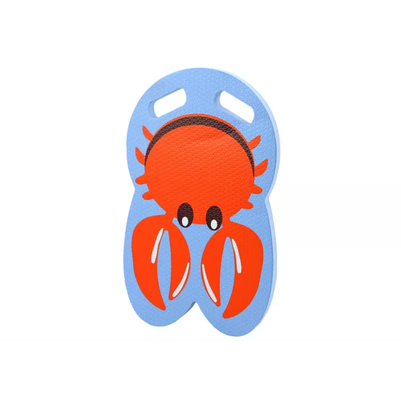 LEAN TOYS Crab Blue Foam Ujumislaud Lastele - EVA Kickboard, Ujuvusvahend, EN71