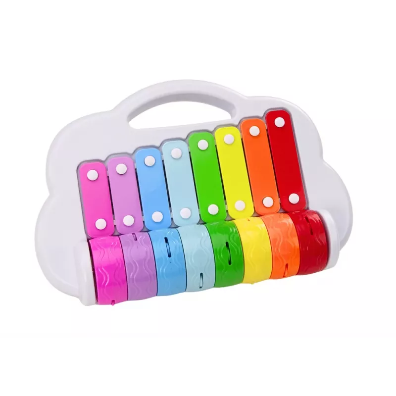 LEAN TOYS Rainbow Cymbals, laste muusikainstrument, hariv, interaktiivne, värviline