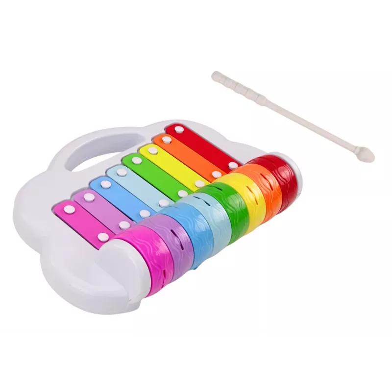 LEAN TOYS Rainbow Cymbals, laste muusikainstrument, hariv, interaktiivne, värviline
