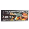 LEAN TOYS AK-47 Mängupüss lastele, tuled ja helid, 68,5 cm