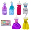 LEAN TOYS Anlily Collection moekomplekt kleitide ja aksessuaaridega, 17 tk