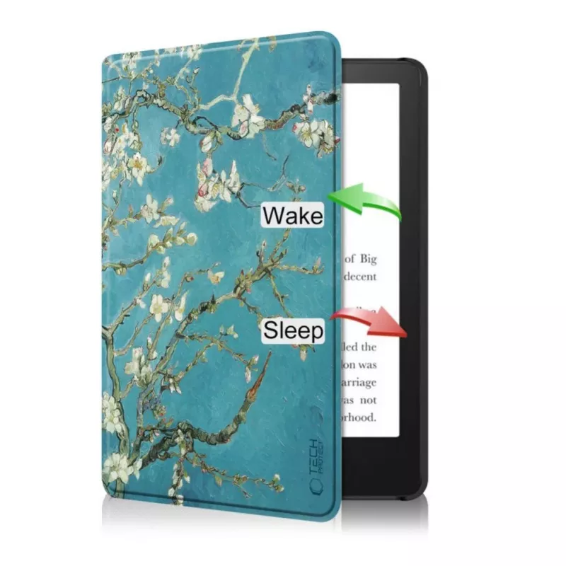 Tech-Protect SmartCase Kindle Paperwhite 11. põlvkond / Signature Edition jaoks - sinine