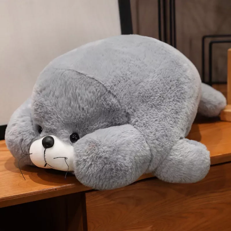 LEAN TOYS Plüššmänguasi Mascot Suur Hall Hüljes 29cm