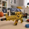 LEAN TOYS Mängupüss Kamuflaaž Sihik Liigutatav Summuti Heli ja Valgus 54 cm