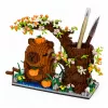 LEAN TOYS Capybara ehitusklotsid puupliiatsihoidja 1800 tk