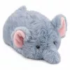 LEAN TOYS Plüššist elevant maskott kaaslane pehme väike hall 18 cm