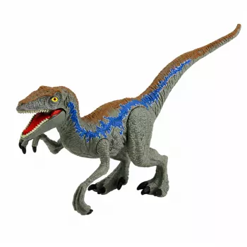 LEAN TOYS Dinosaur Hunter Set Action Figures with Movable Limbs, Mesh Weapon Accessories