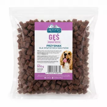 PETITTO kaltsiumikuubikud hanele koertele 500g