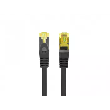 LANBERG Cat.6A S/FTP LSZH Patch-kaabel 20m must – 10GbE, Fluke testitud, 26AWG puhas vask