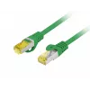 Lanberg PCF6A-10CU-2000-G Cat.6A S/FTP LSZH vaskpaigalduskaabel 20m roheline Fluke testitud