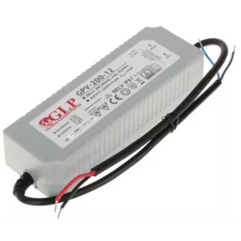 GLP lülitustoiteallikas 12V/16A GPV - 192W tööstuslik AC-DC toiteadapter