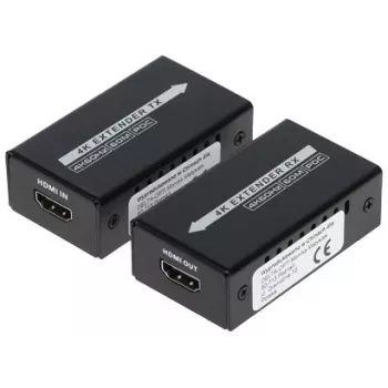 HDMI-pikendaja üle Etherneti 4K 60m Mini saatja-vastuvõtja komplekt