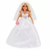 LEAN TOYS Anlily pruutnukk litritega pulmakleidis koos looriga, kimbu, koogi, kingadega, 29 cm